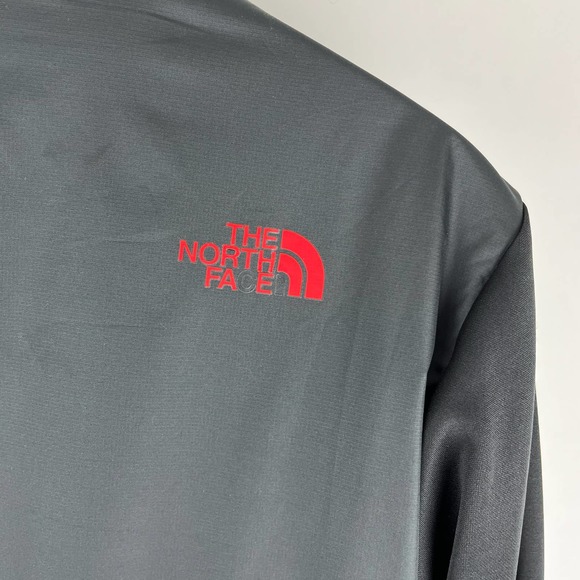 The North Face Men's Softshell Bomber Black Full Zip Jacket Size Medium - Picture 6 of 14